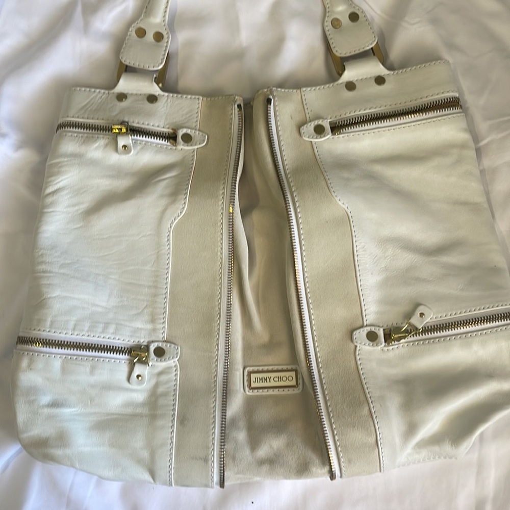 Jimmy Choo expandable tote
